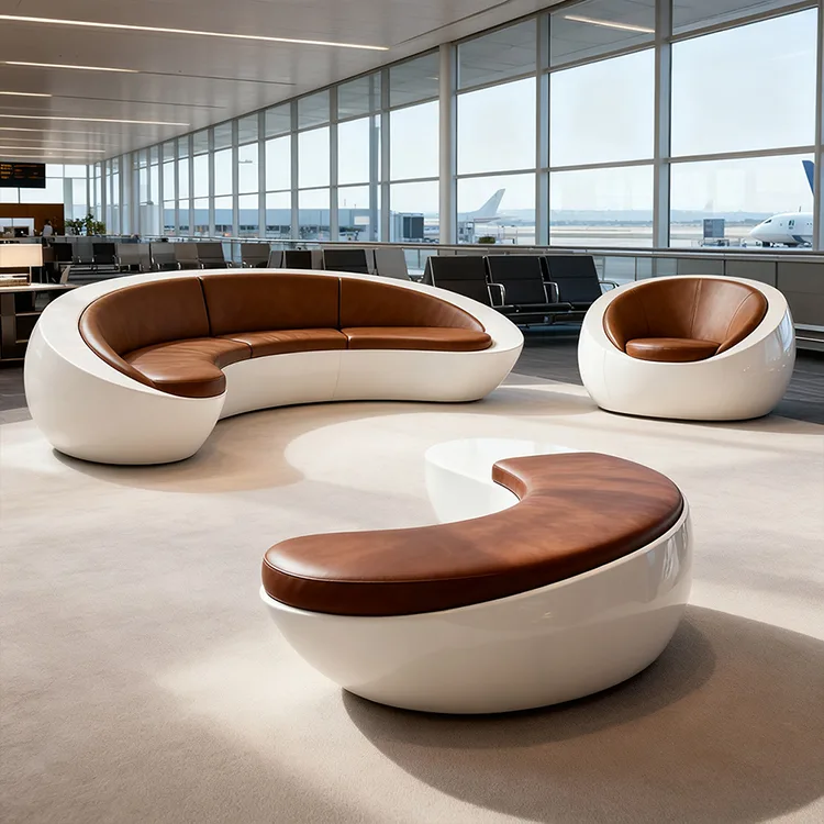FRP Modular Lounge ບ່ອນນັ່ງ
